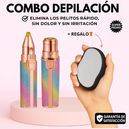 Depiladora facial 2 en 1 + REGALO