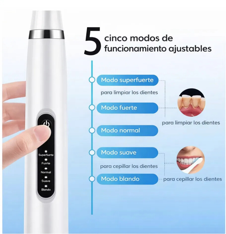 Removedor de sarro + Cepillo de dientes eléctrico