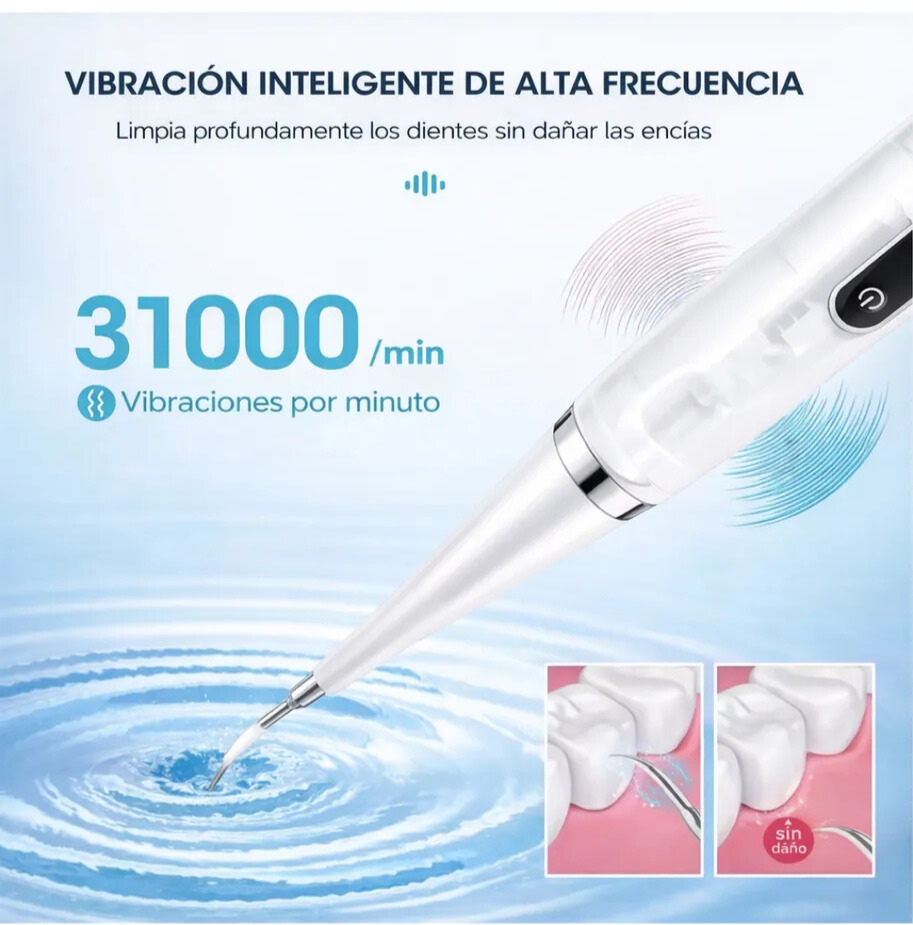 Removedor de sarro + Cepillo de dientes eléctrico