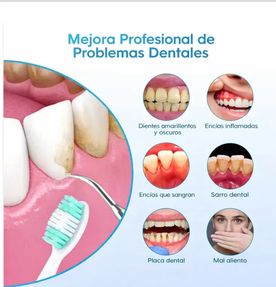 Removedor de sarro + Cepillo de dientes eléctrico